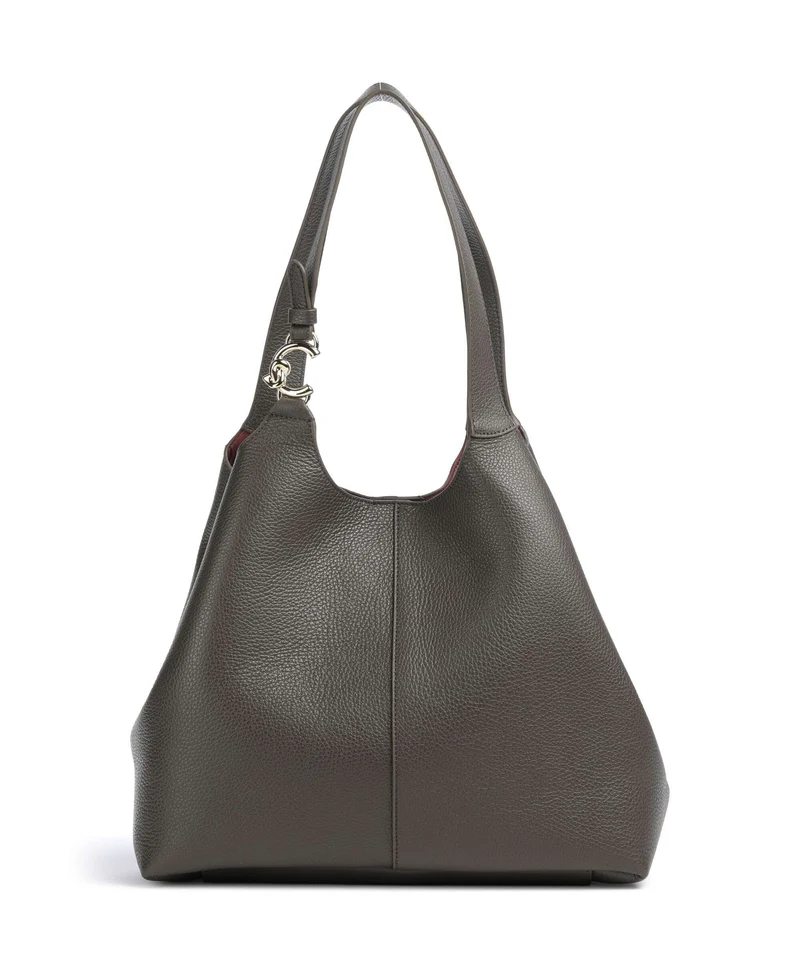 Coccinelle C-Easy Borsa hobo fango