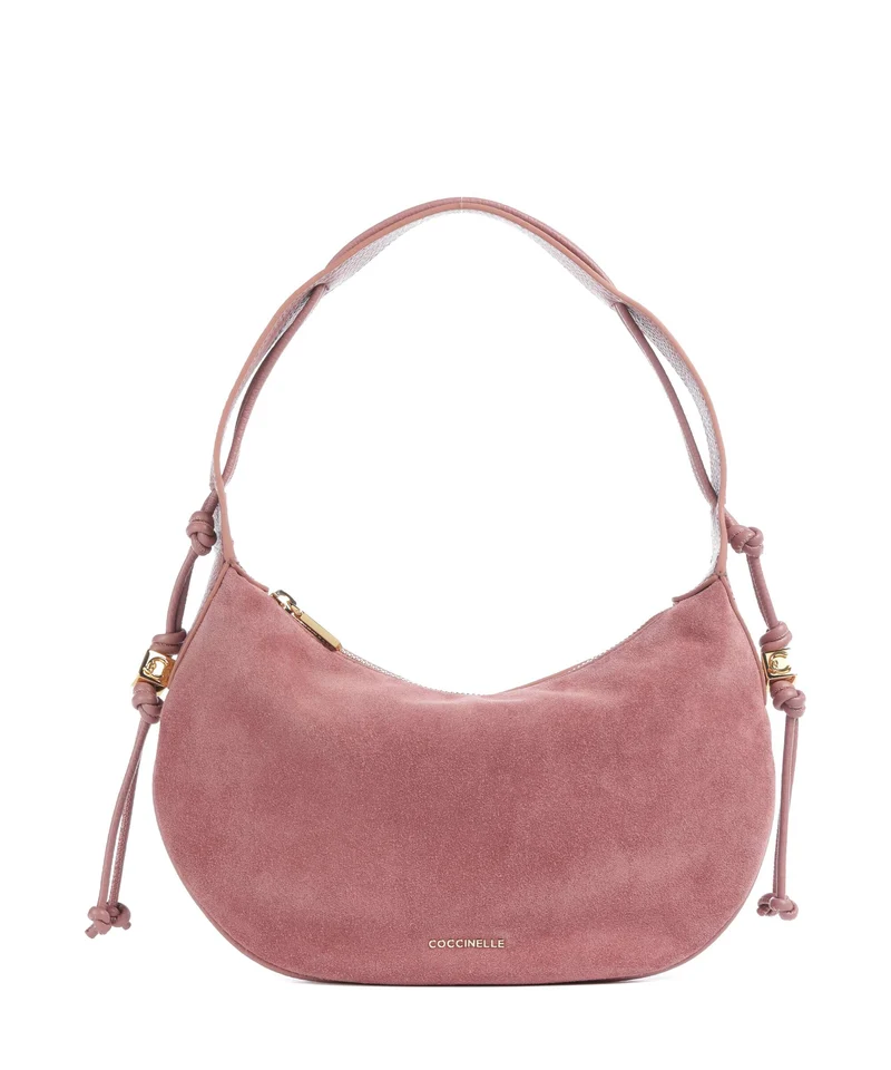 Coccinelle Thess Suede Borsa hobo winter rose