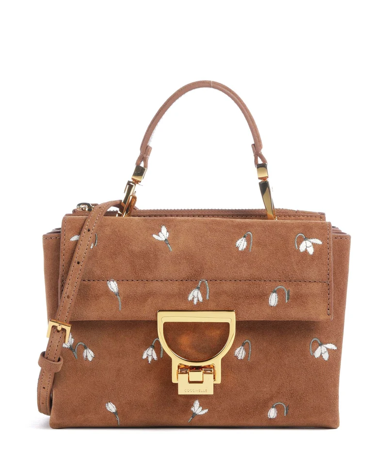 Coccinelle Arlettis Borsa a mano cognac