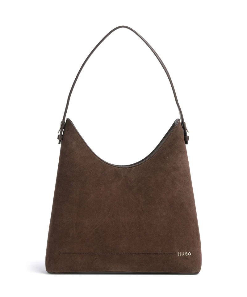 Hugo Yorih Borsa hobo dark brown