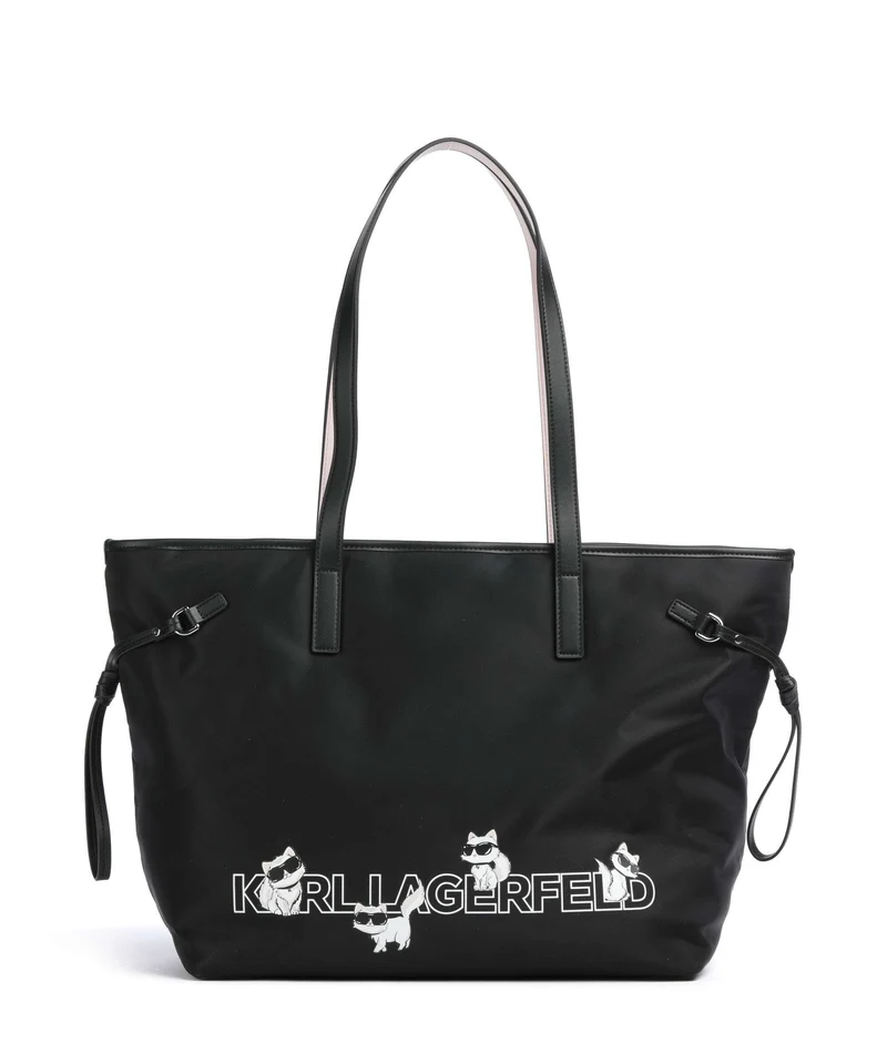 Karl Lagerfeld Ikon Choupette Borsa shopper black