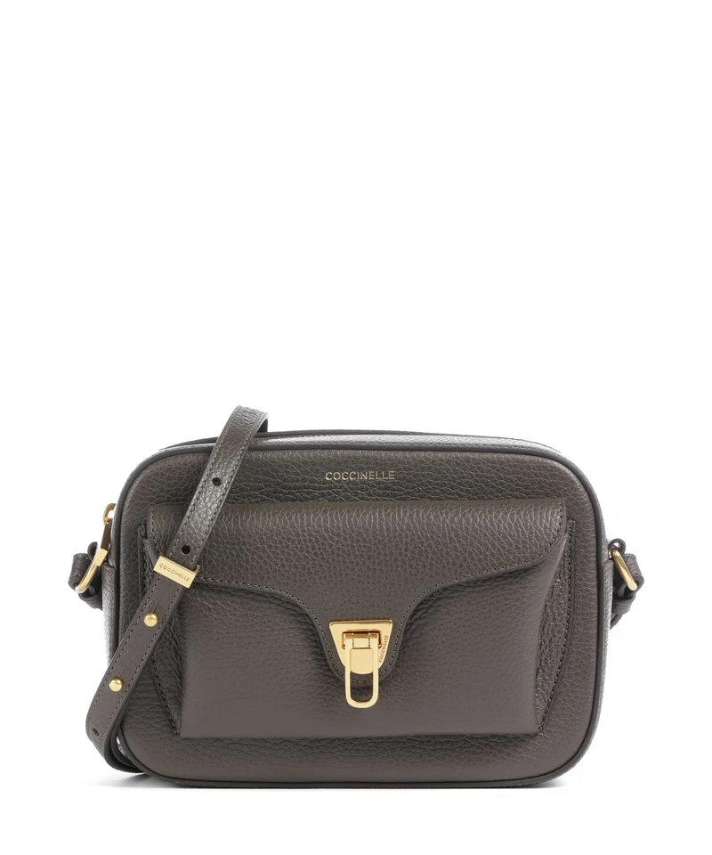 Coccinelle Beat Soft Borsa a tracolla fango