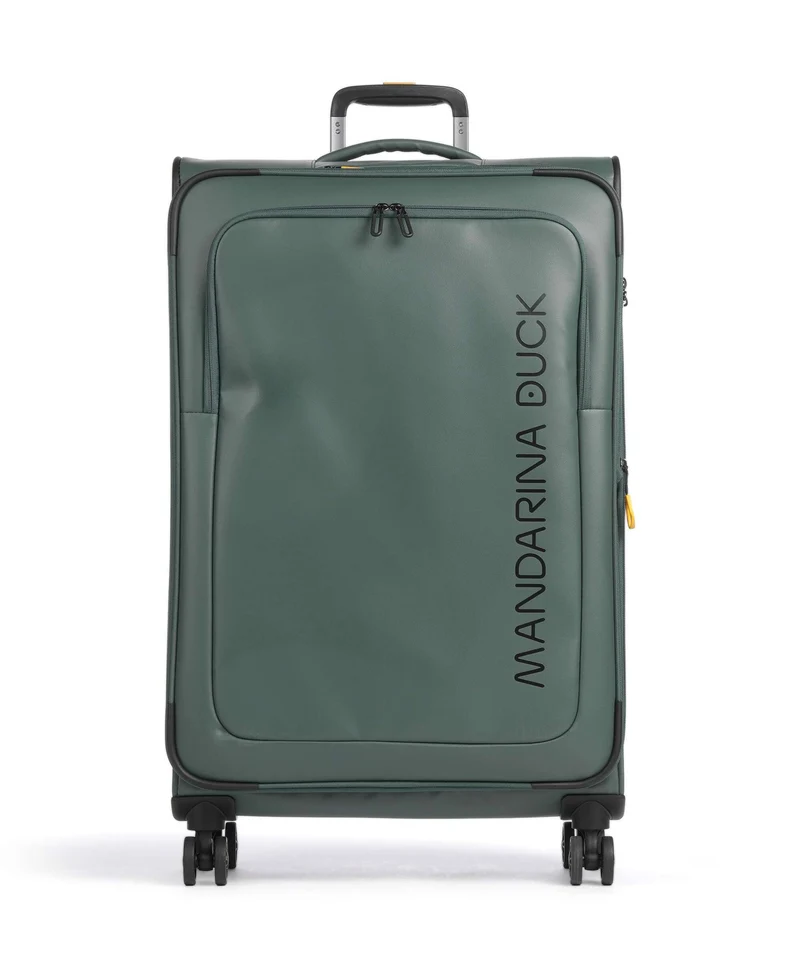 Mandarina Duck Eco Coated Valigia trolley (4 ruote) deep green