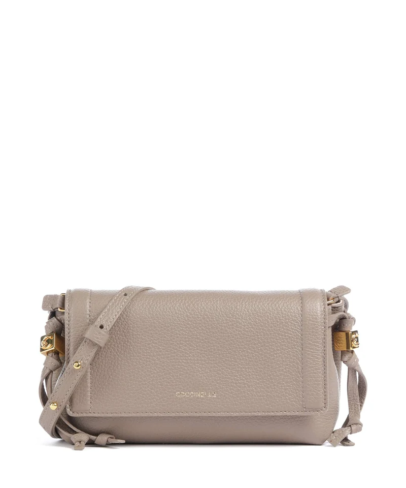 Coccinelle Thess Borsa a tracolla warm taupe