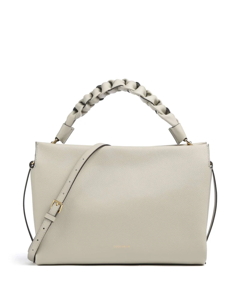 Coccinelle Boheme Grana Double Borsa hobo eucalipto/fango