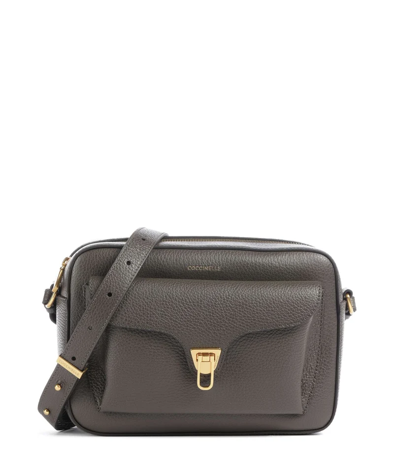 Coccinelle Beat Soft Borsa a tracolla fango