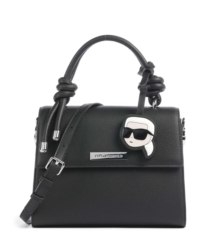 Karl Lagerfeld Ikon Knots Borsa a mano black