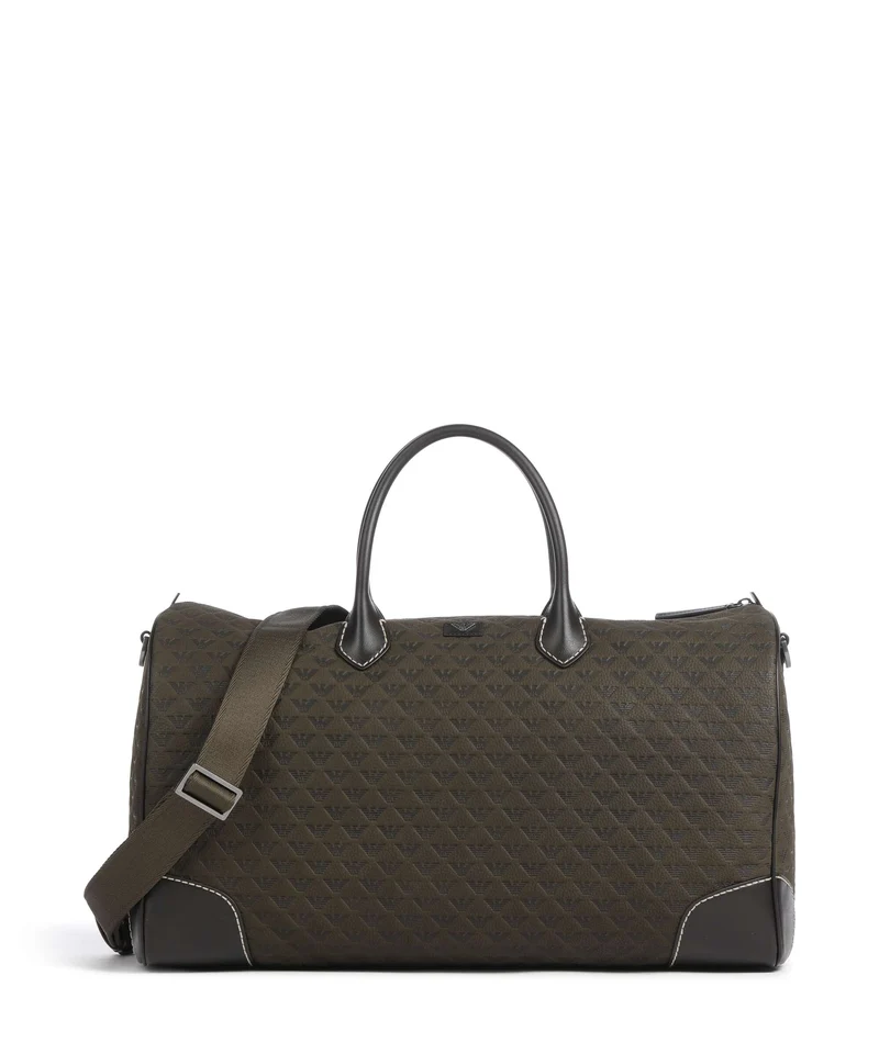 Emporio Armani Special Minorca Borsone da weekend dark olive