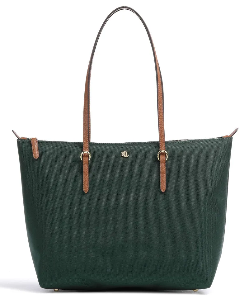 Lauren Ralph Lauren Keaton 26 Borsa shopper season green/tan