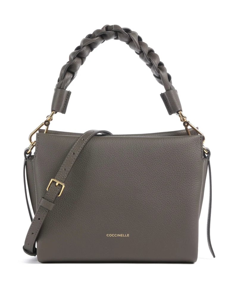 Coccinelle Boheme Grana Double Borsa a mano fango/honey