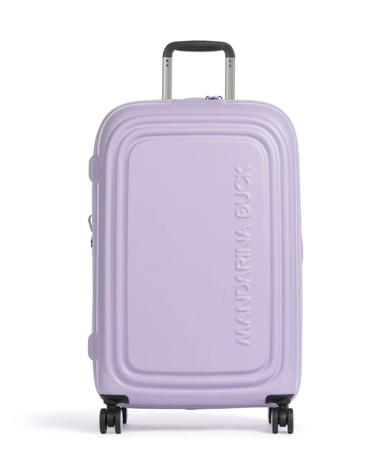 Mandarina Duck Logoduck+ Valigia trolley (4 ruote) frosty lilac