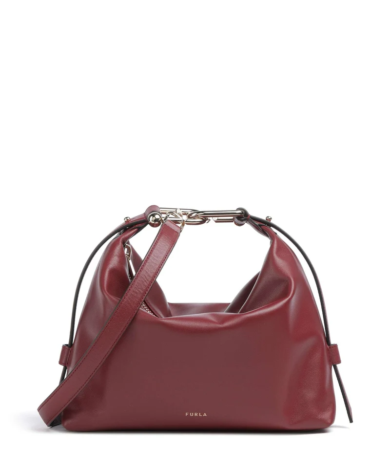 Furla Tonie M Borsa hobo rubino