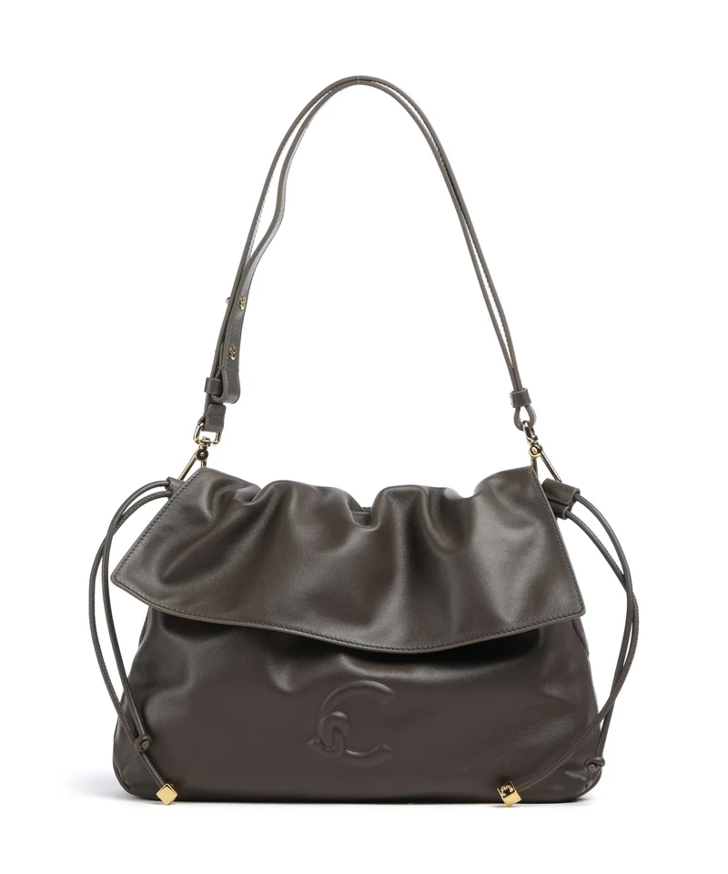 Coccinelle Lidia Borsa hobo fango