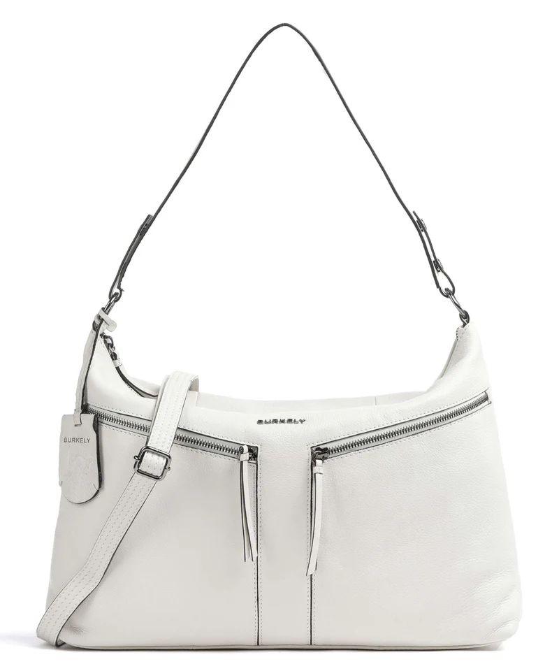 Burkely Rock Ruby Borsa hobo wheely white