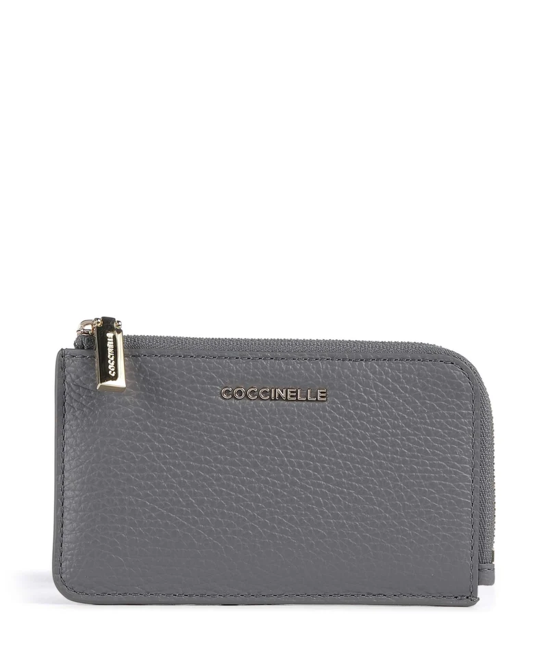 Coccinelle Metallic Soft Porta carte di credito stove