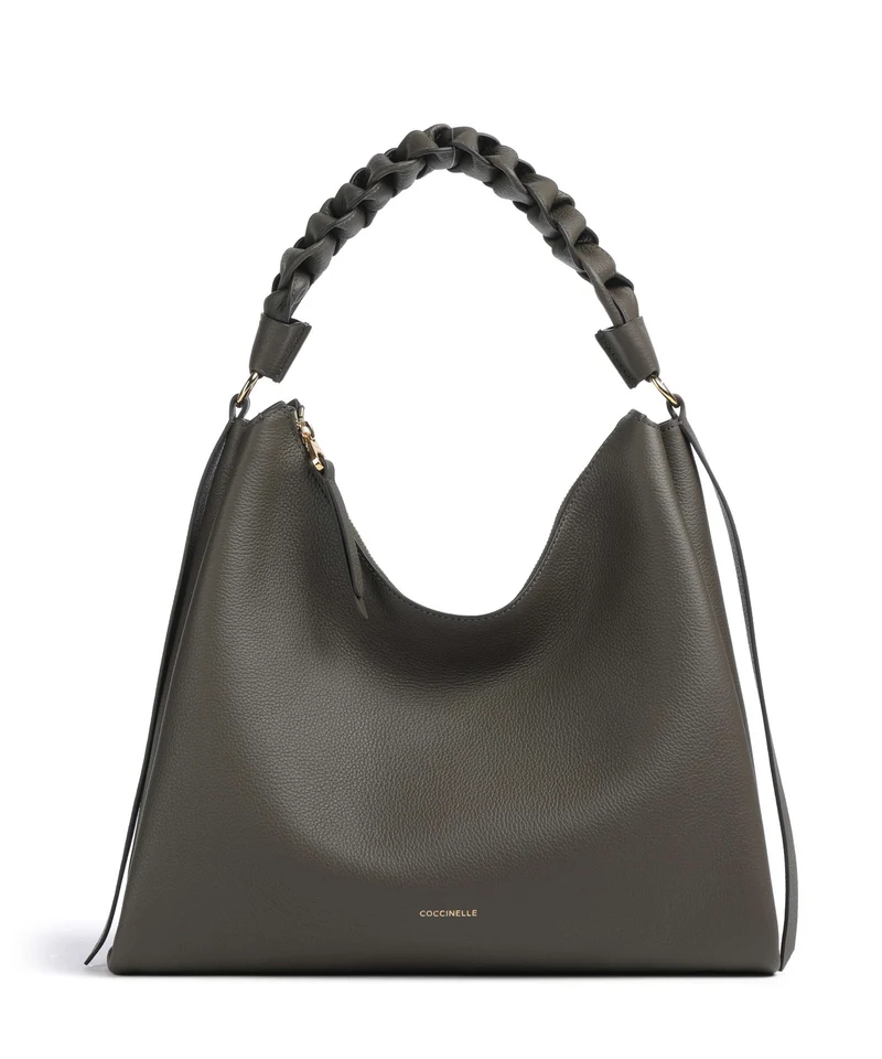 Coccinelle Boheme Grana Double Borsa hobo fango/honey