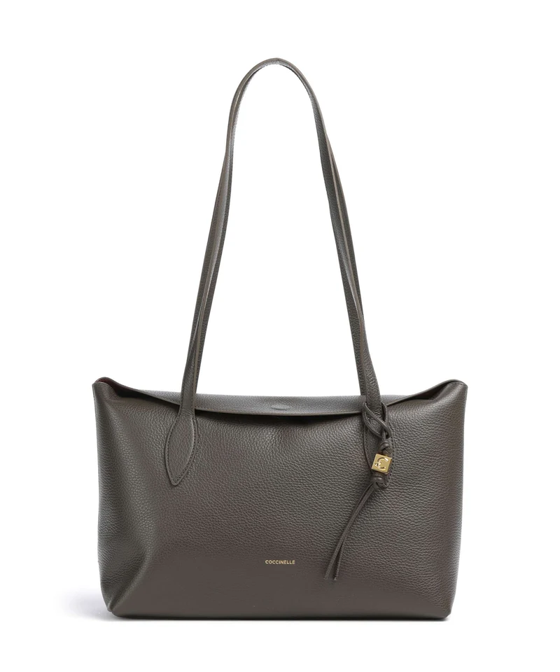 Coccinelle Thess Borsa shopper fango