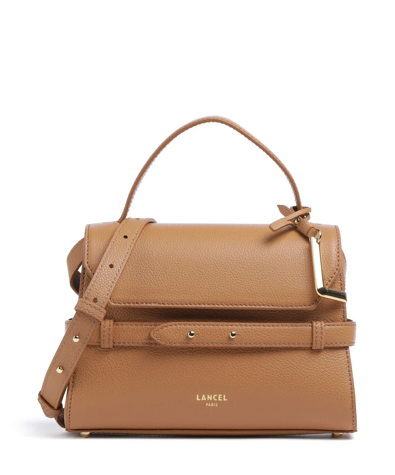 Lancel Faubourg Borsa a mano camel