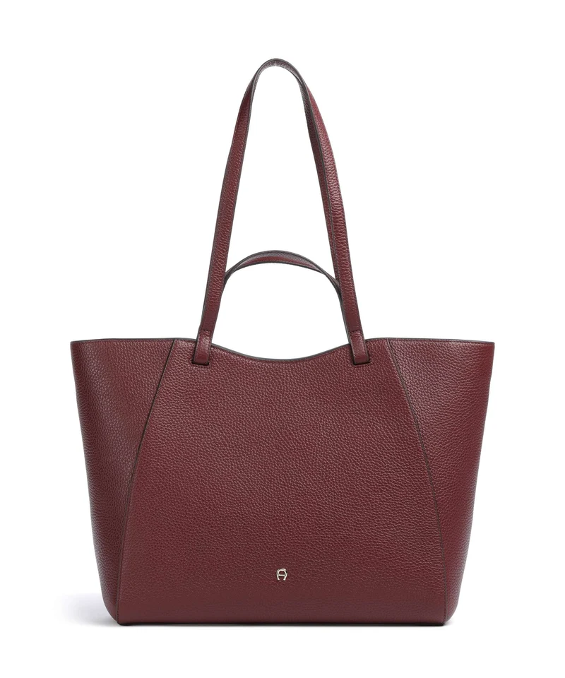 Aigner Pura L Borsa shopper burgundy