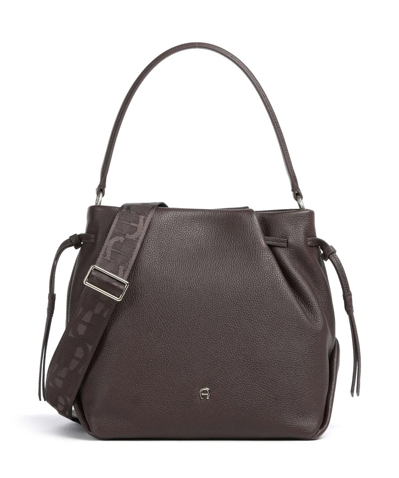 Aigner Paola M Borsa a secchiello soil brown
