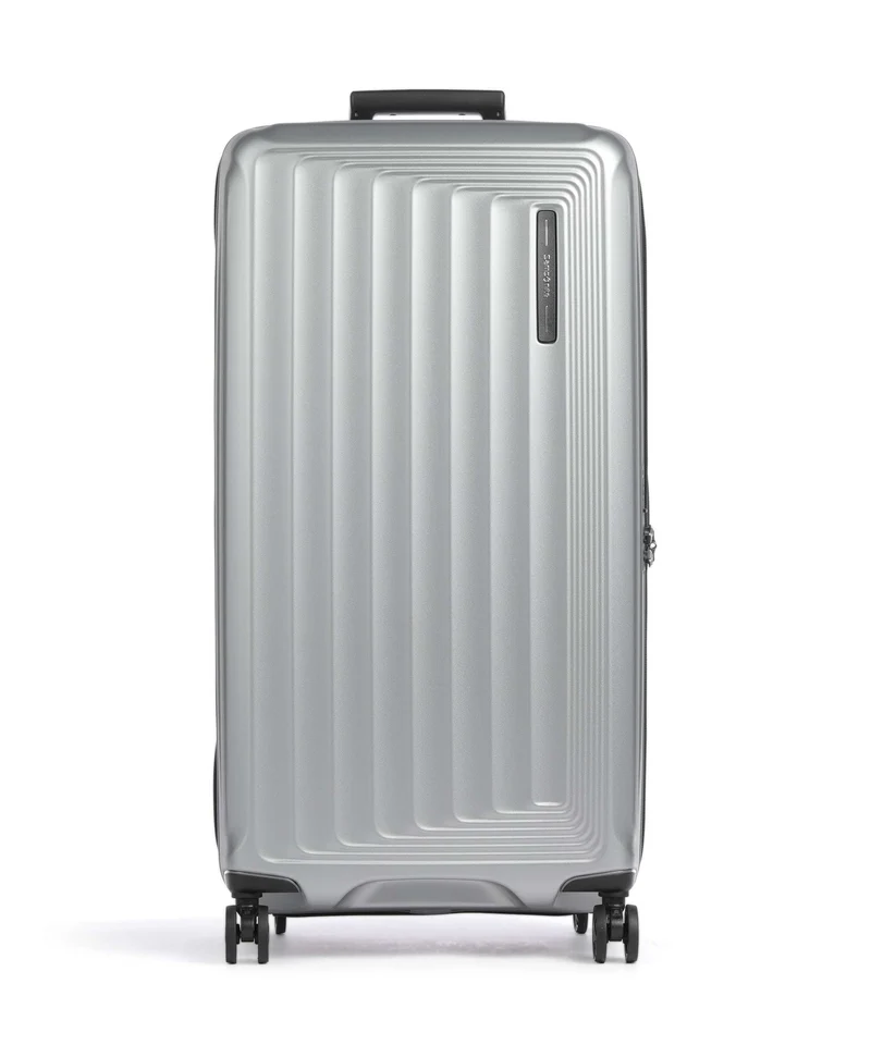Samsonite Nuon Valigia trolley (4 ruote) matt silver