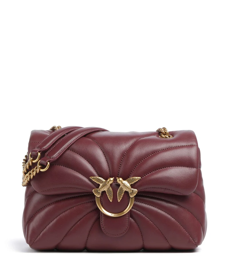 Pinko Love Puff Classic Borsa a spalla ribes intenso/antique gold