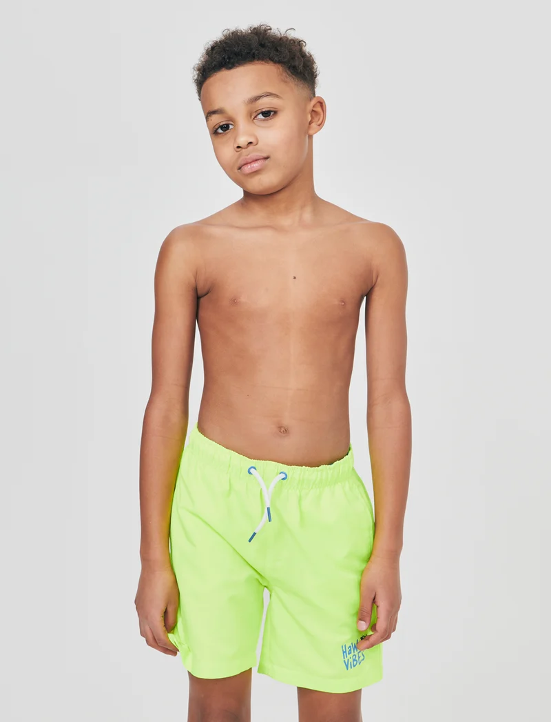 Costume 2Pack: boxer fluo e stampati - Giallo