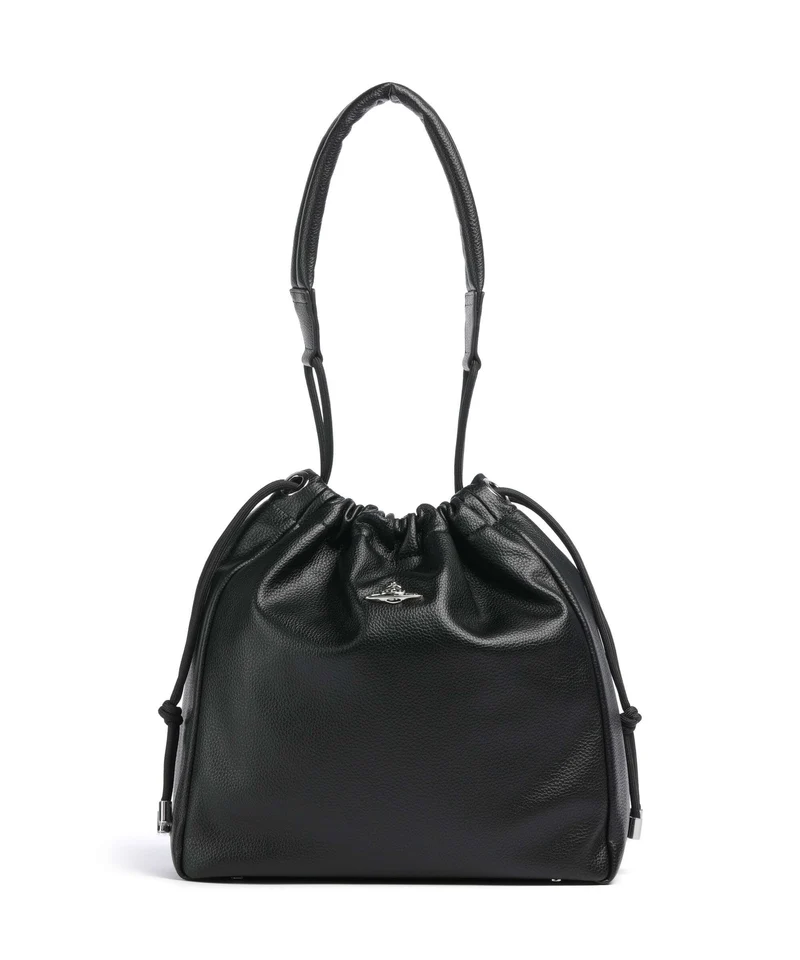 Vivienne Westwood Hilary Grain Borsa a secchiello black