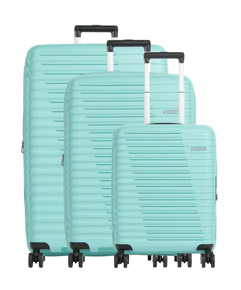 American Tourister Roadrush Set valigie trolley (4 ruote) aqua turquoise