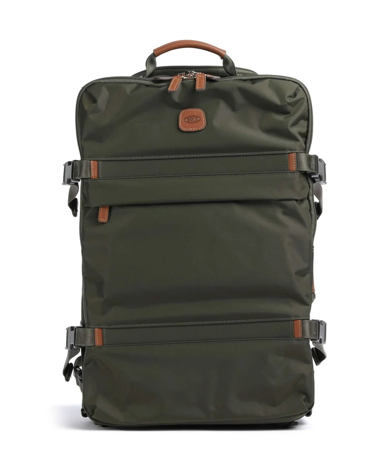 Brics X-Collection Zaino trolley olive