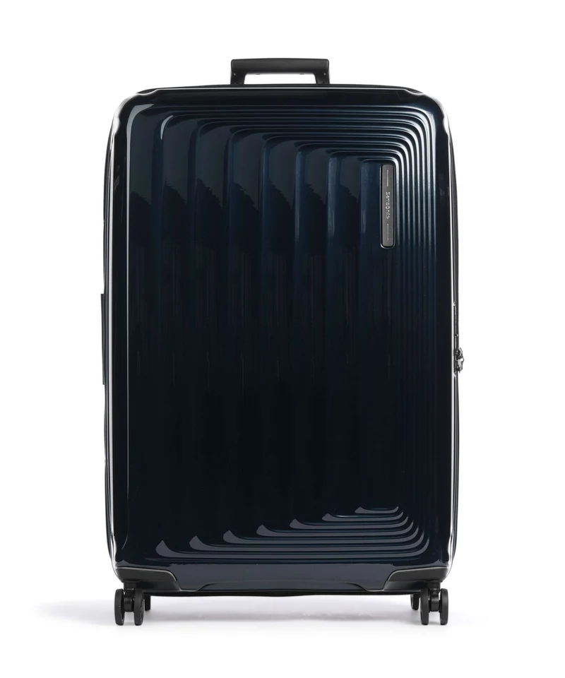 Samsonite Nuon Valigia trolley (4 ruote) metallic dark blue