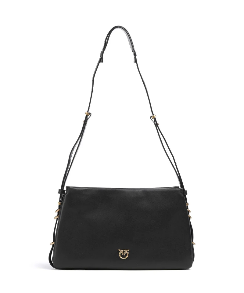 Pinko Triplet Borsa a spalla nero/antique gold