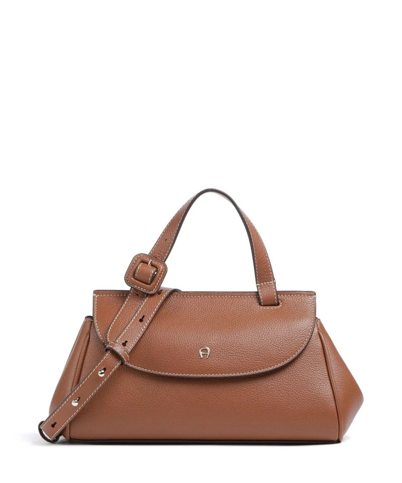 Aigner Miranda S Borsa a mano cognac brown
