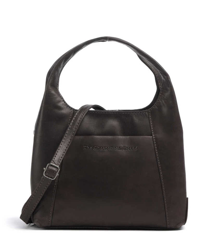 The Chesterfield Brand Wax Pull Up Cow Lunera Borsa a mano brown