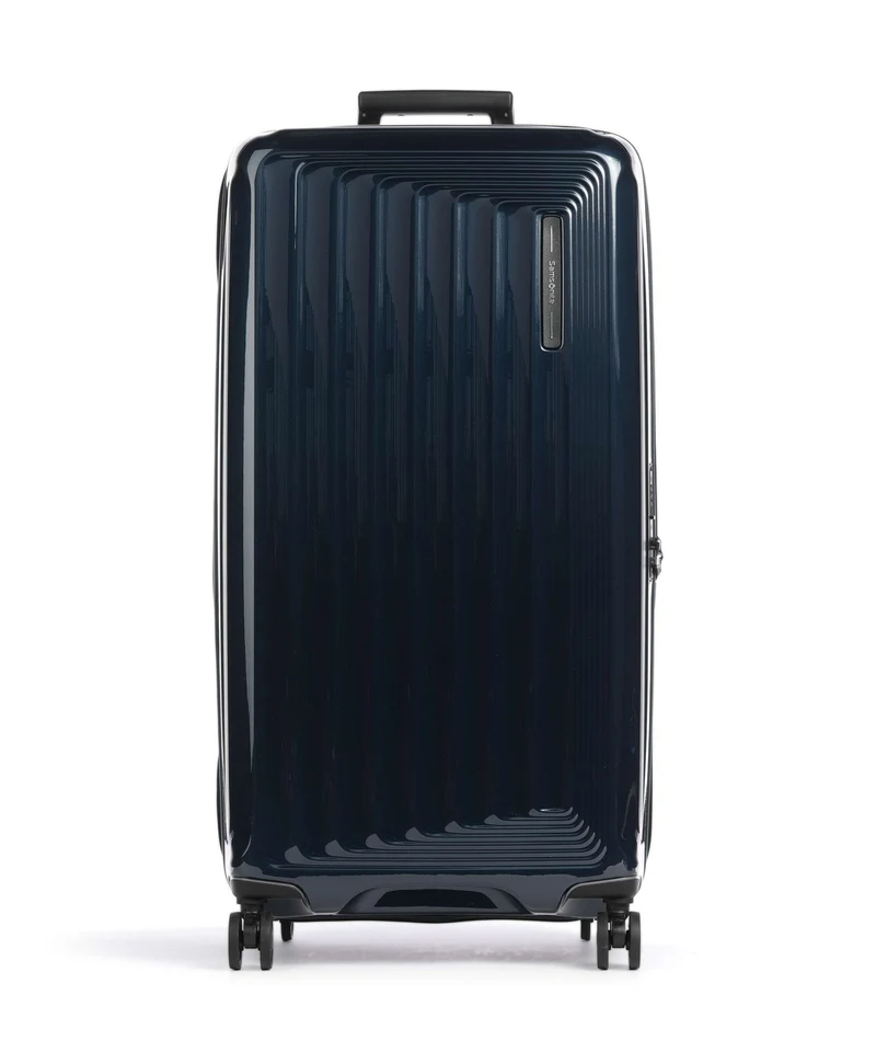 Samsonite Nuon Valigia trolley (4 ruote) metallic dark blue