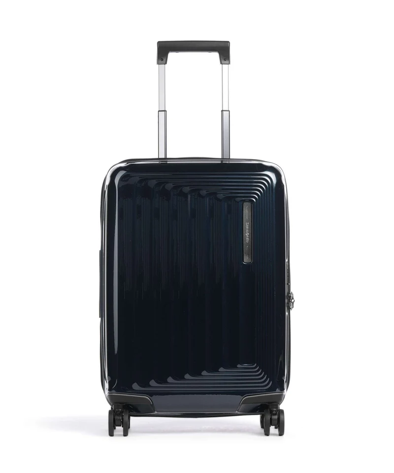 Samsonite Nuon Valigia trolley (4 ruote) metallic dark blue