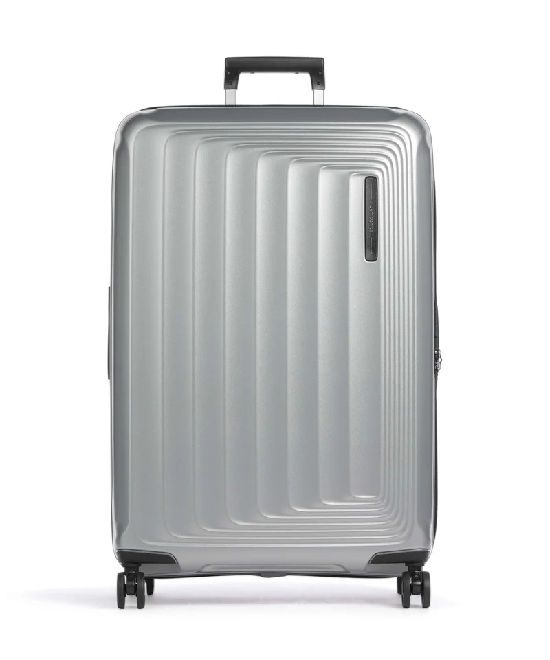 Samsonite Nuon Valigia trolley (4 ruote) matt silver