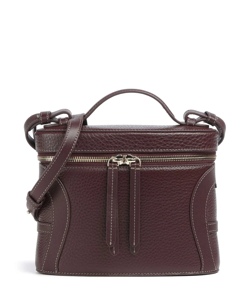 Aigner Deborah S Borsa a tracolla port red