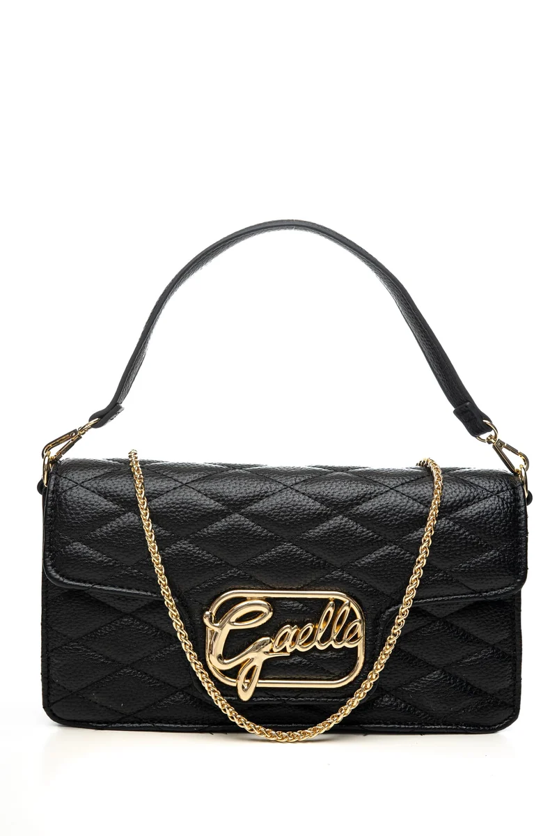 Borsa Gaelle Reg Shoulder Strap Crs Da Donna Nera In Poliuretano