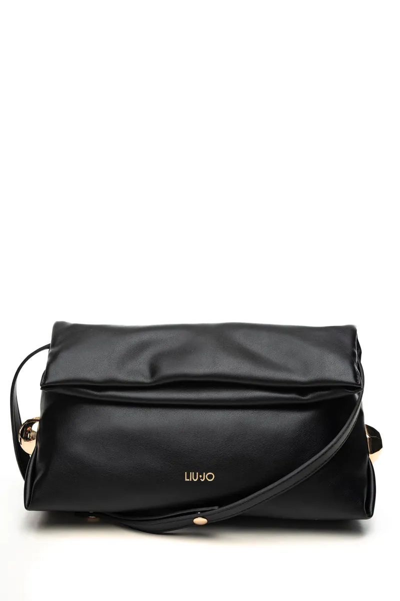Borsa Liu Jo Riccy Da Donna Nera In Poliuretano