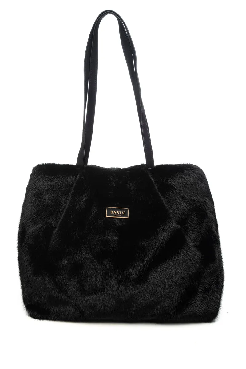 Borsa Barts Djupa Tt Da Donna Nera In Pelliccia Sintetica