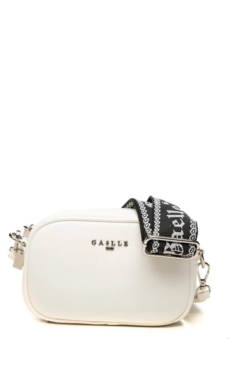 Borsa Gaelle Paris Cb Mi Strap Band Da Donna Bianca In Poliuretano