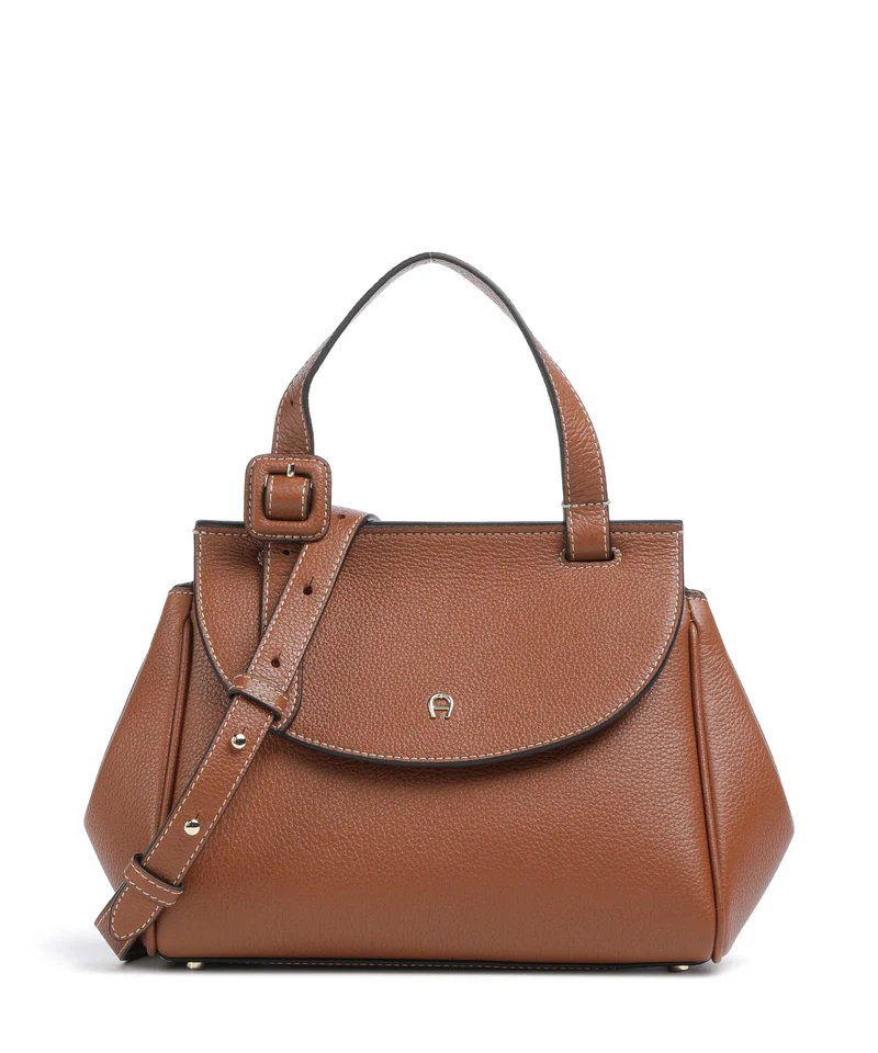Aigner Miranda S Borsa a mano cognac brown