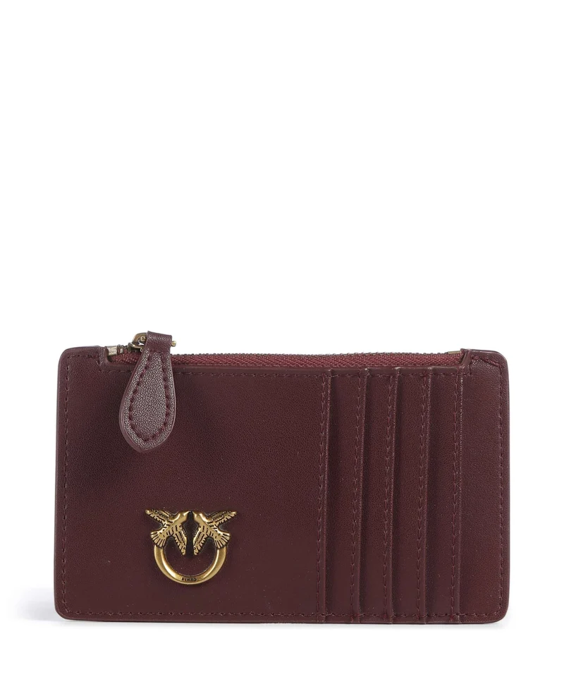 Pinko Airone Porta carte di credito ribes intenso/antique gold