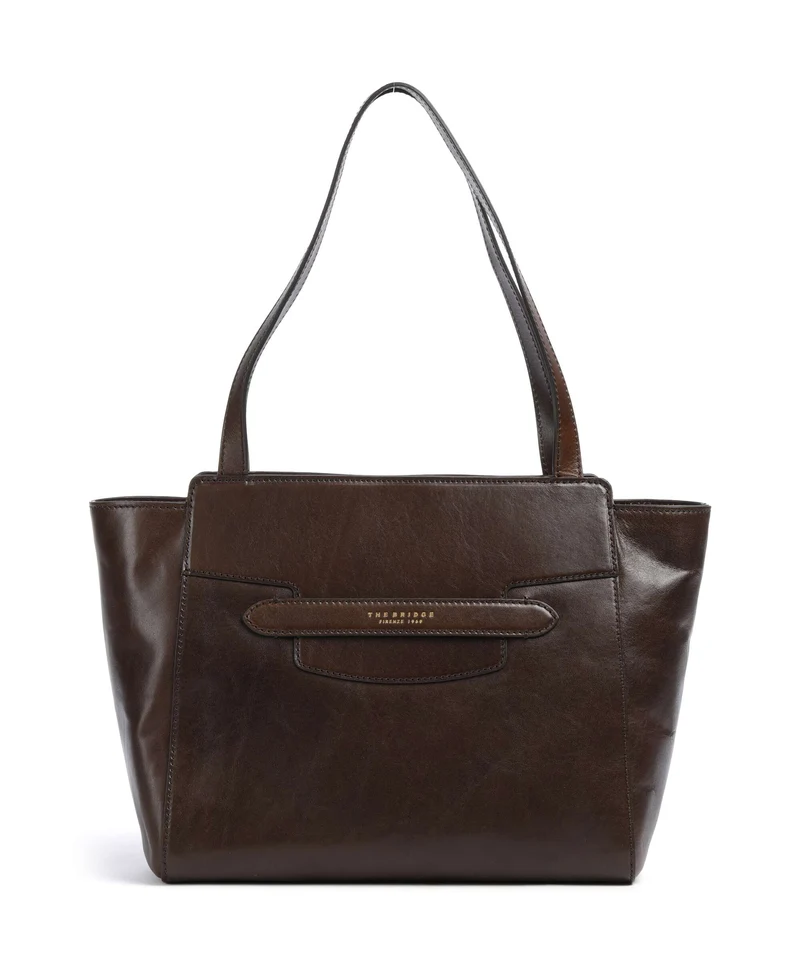 The Bridge Lucrezia Borsa shopper moka