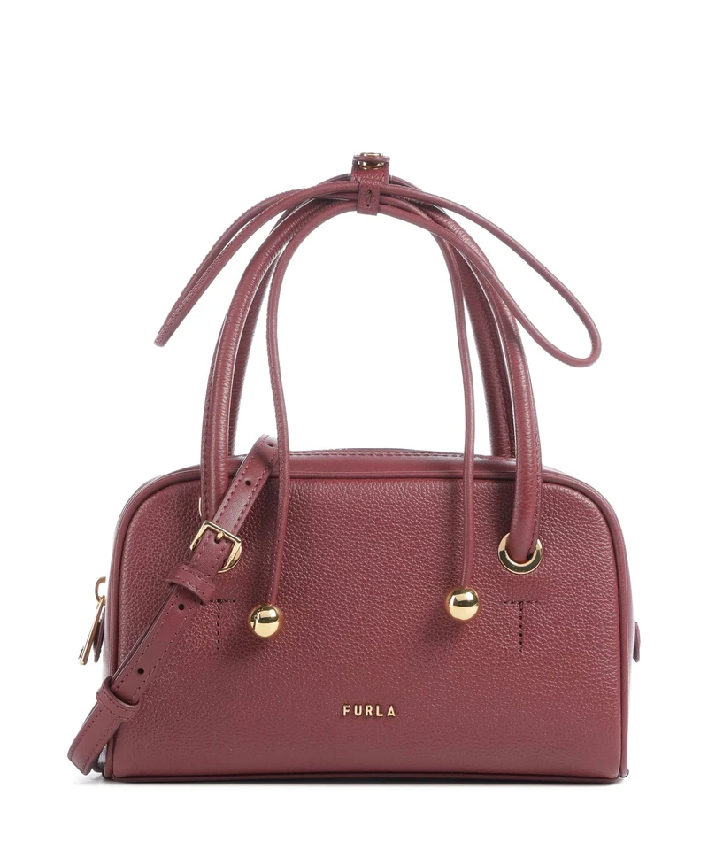 Furla Poppy Mini Borsa a mano red apple