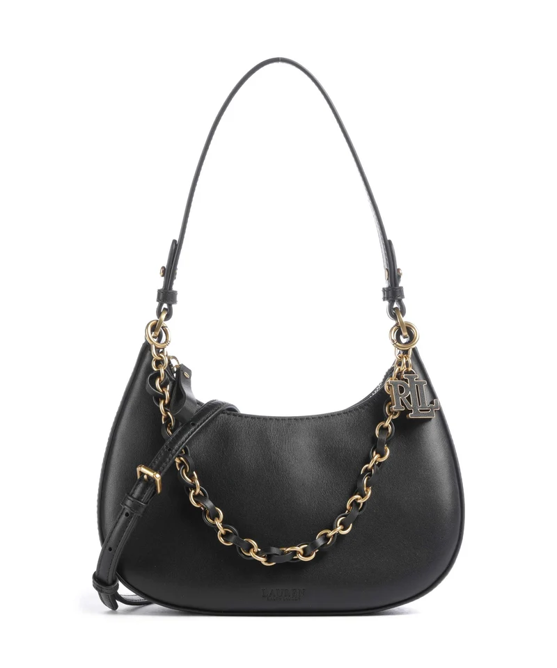 Lauren Ralph Lauren Marcy Medium Borsa a spalla black