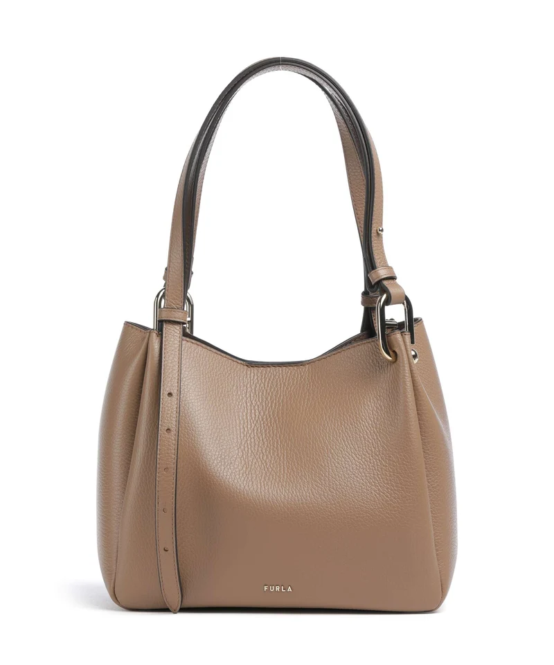 Furla Nuvola M Borsa hobo toffee