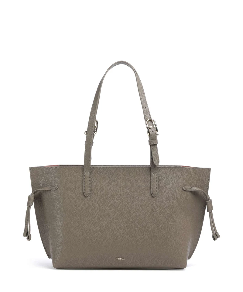 Furla Ava M Borsa shopper muddy gray/rosewood