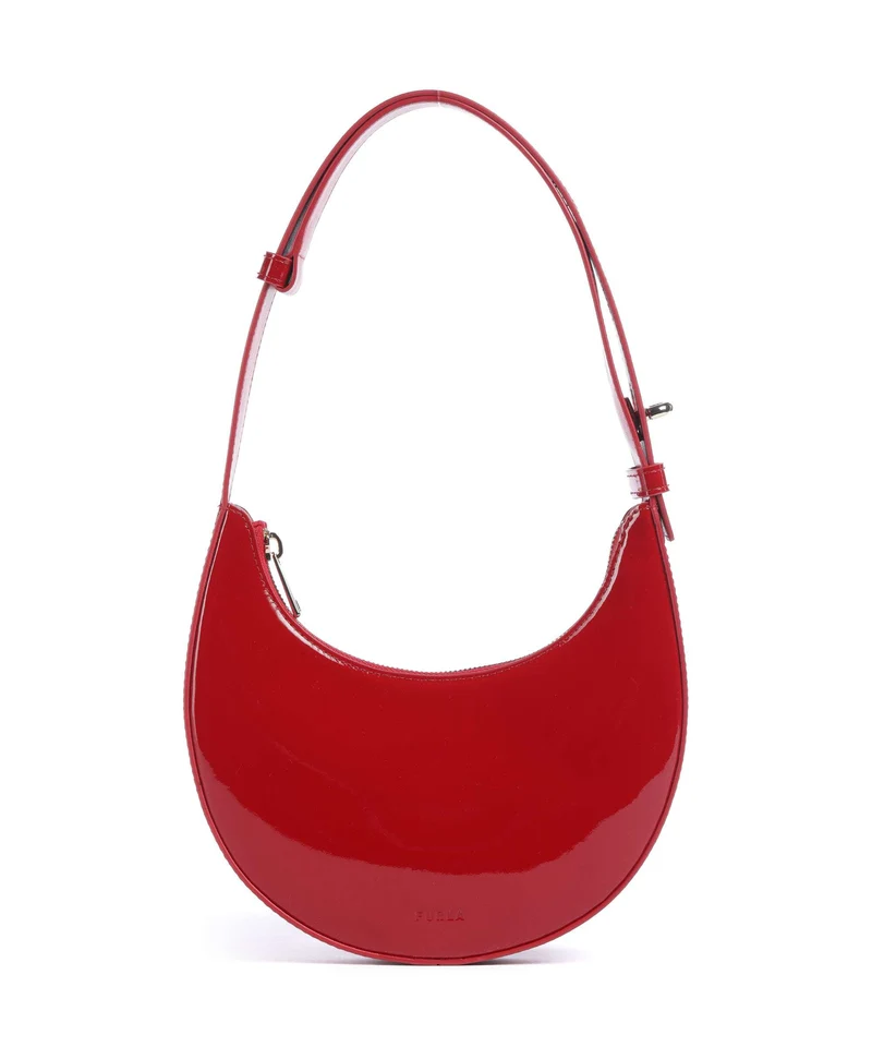 Furla Delizia Mini Borsa a spalla rosso